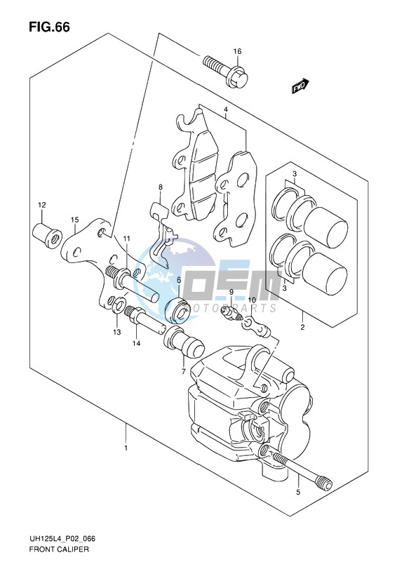 FRONT CALIPER