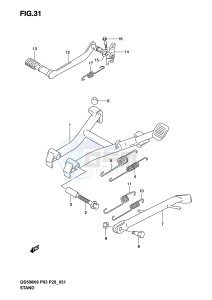 GS500 (P3) drawing STAND (MODEL K3)