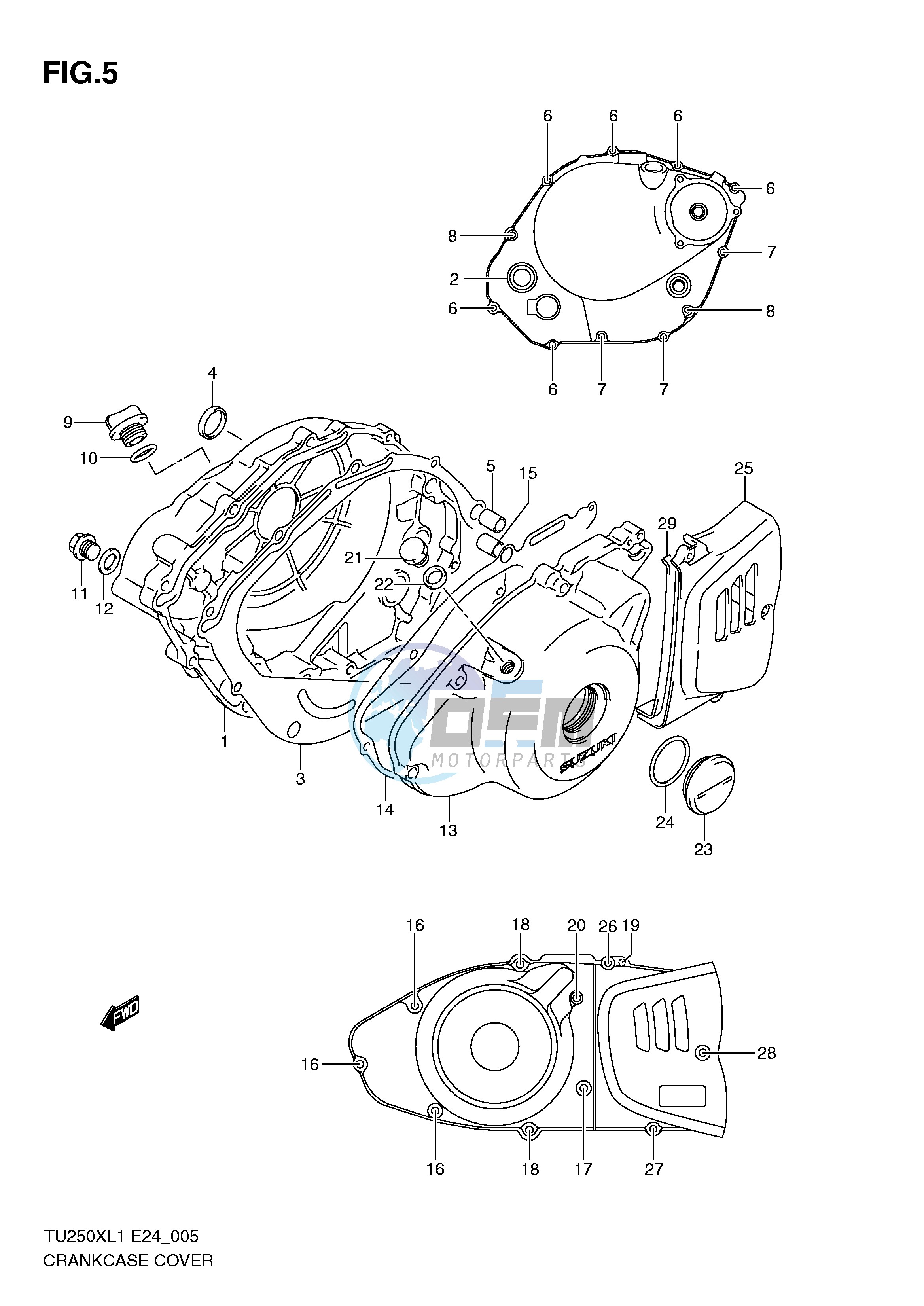 CRANKCASE COVER