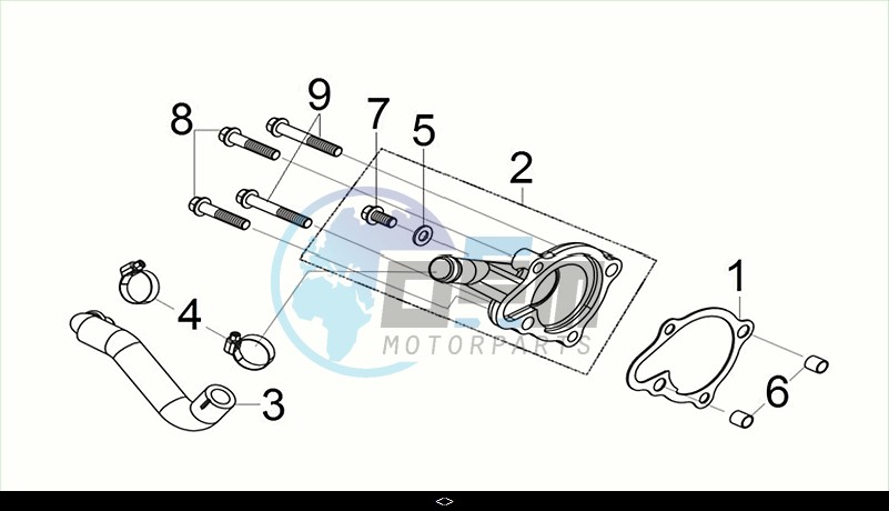 WATER PUMP COVER