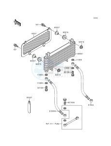 KLF 300 C [BAYOU 300 4X4] (C1-C4) [BAYOU 300 4X4] drawing RADIATOR