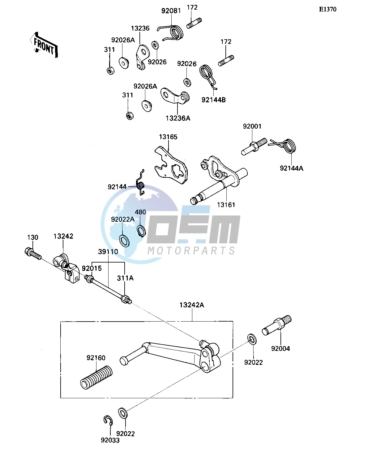 GEAR CHANGE MECHANISM