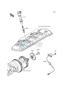 Z900 ABS ZR900BHF XX (EU ME A(FRICA) drawing Ignition System