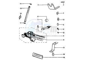 SQUAB - 50 cc drawing OIL PUMP