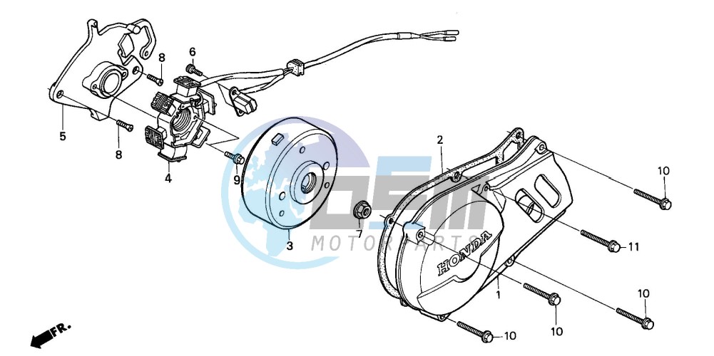 GENERATOR (XR80RN/RP/RR)