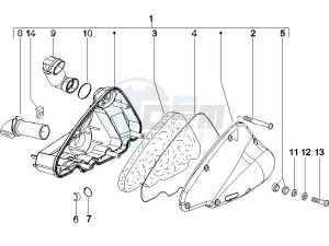 Runner 50 Pure Jet drawing Air filter