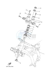 XT1200Z (23PM) drawing STEERING