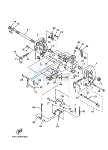 F15CEHL drawing FRONT-FAIRING-BRACKET