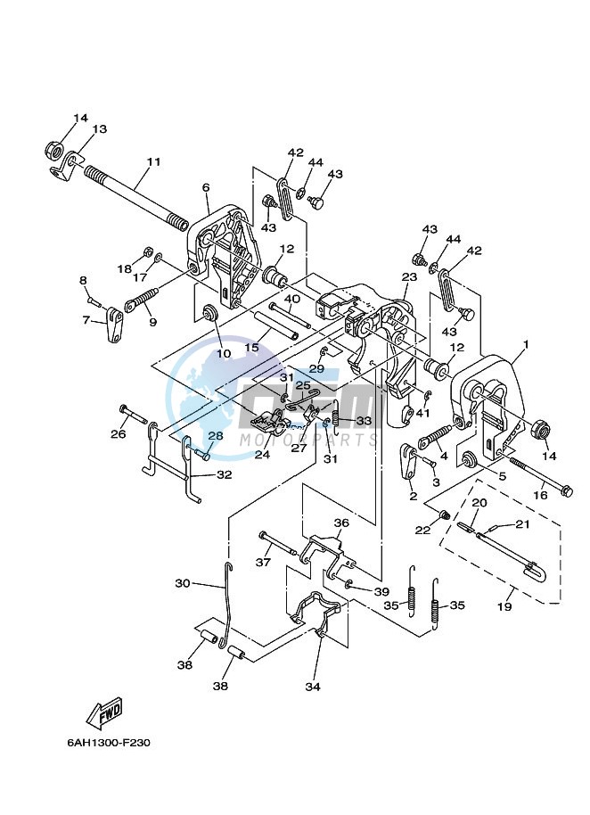 FRONT-FAIRING-BRACKET