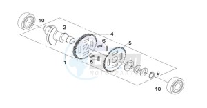 QUAD LANDER 300 drawing BALANCE SHAFT