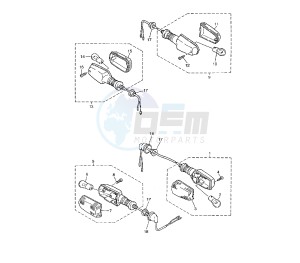 XJR 1300 drawing FLASHER LIGHT