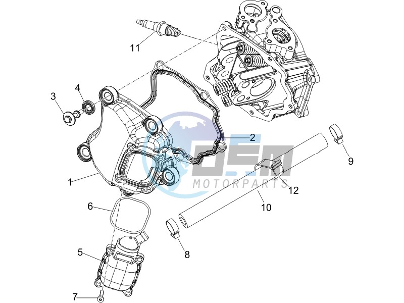 Cylinder head cover