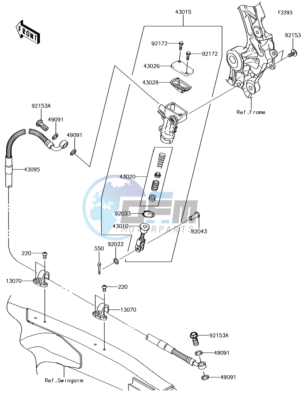 Rear Master Cylinder