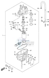 DF 70A drawing Fuel Vapor Separator