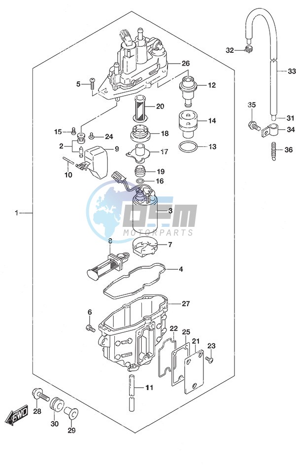 Fuel Vapor Separator