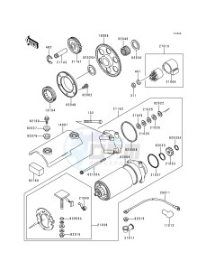 ZR 750 F [ZR-7] (F1) drawing STARTER MOTOR