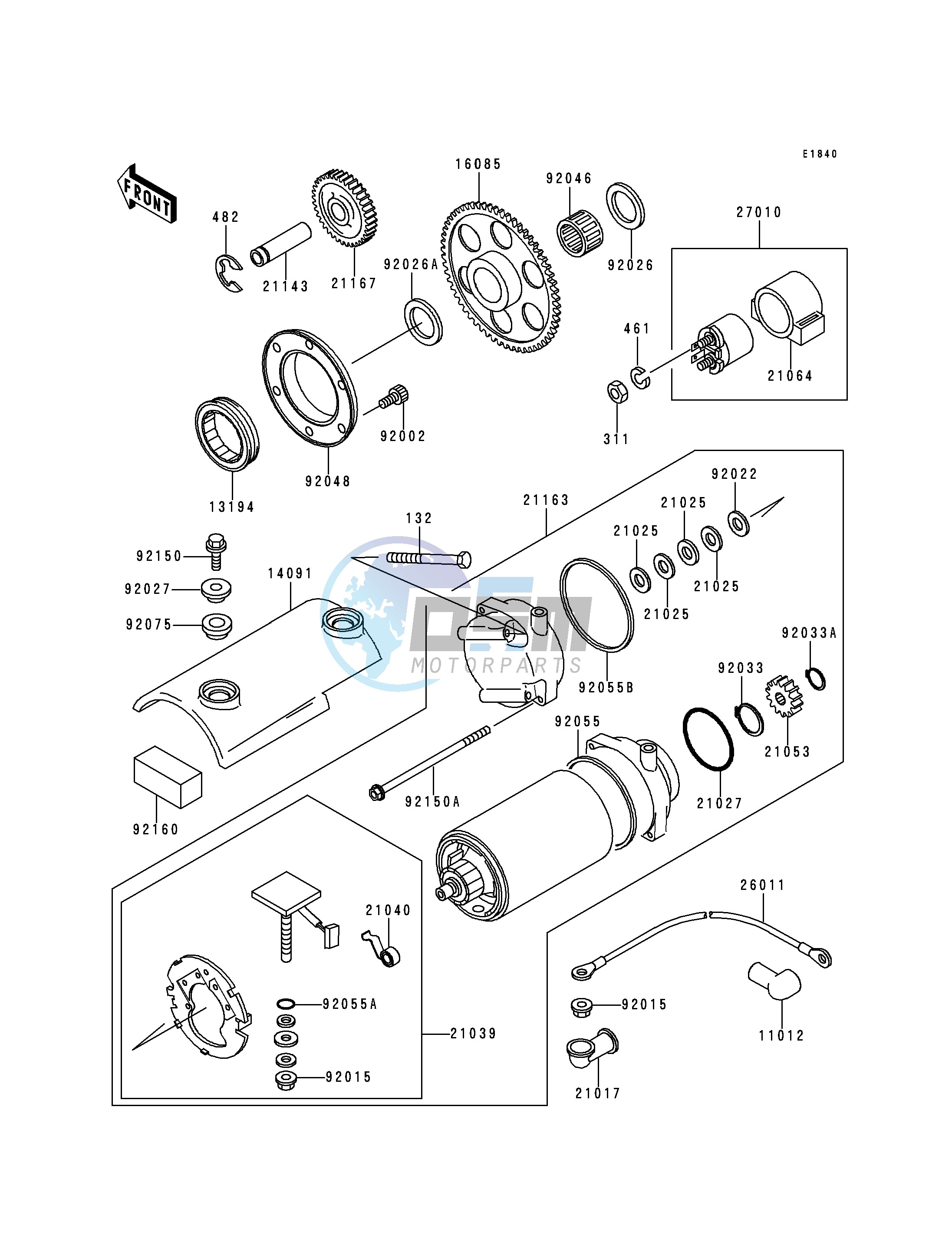 STARTER MOTOR