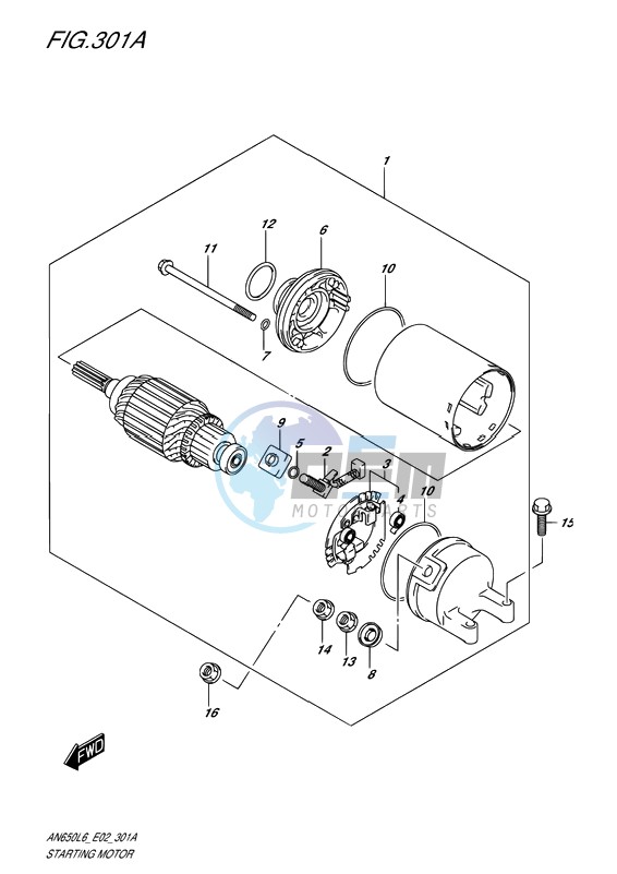 STARTING MOTOR