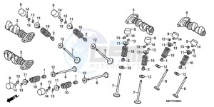 XL1000V9 Europe Direct - (ED) drawing CAMSHAFT/VALVE