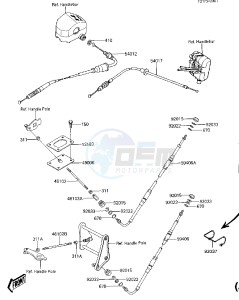 JF 650 A [X2] (A1-A2) [X2] drawing CABLES -- JF650-A1- -