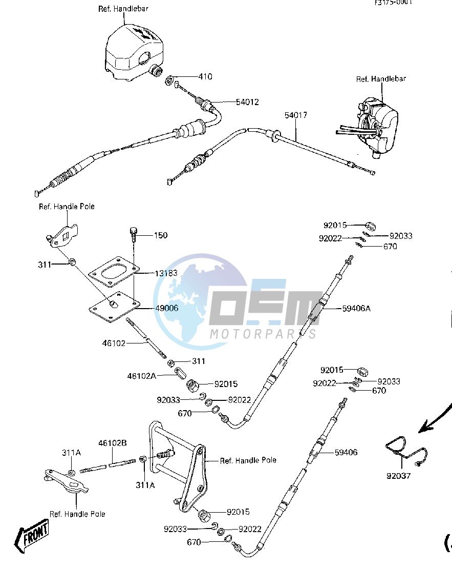 CABLES -- JF650-A1- -