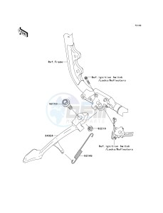 VN 2000 H [VULCAN 2000 CLASSIC] (8F-9F) 0H9F drawing STAND-- S- -