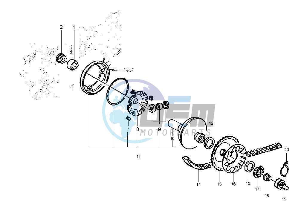 Driving pulley