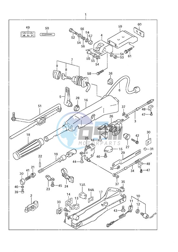 Tiller Handle