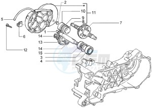 DNA 50 m.y. 2005 drawing Rear wheel shaft