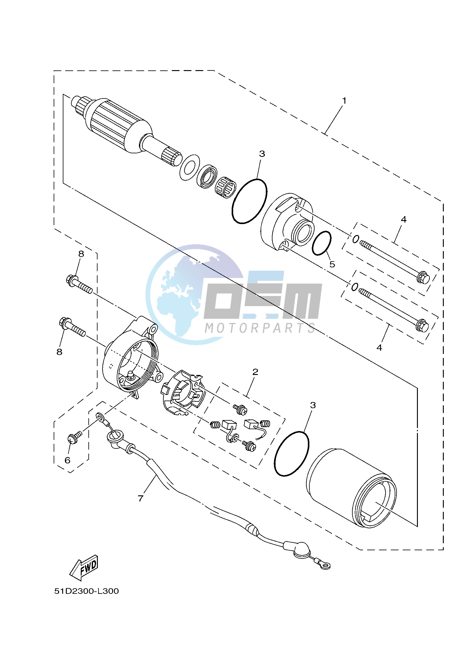 STARTING MOTOR