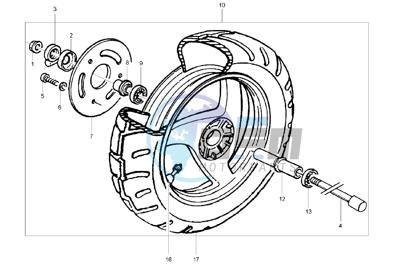 Front wheel