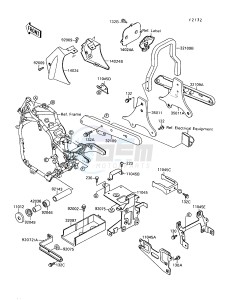 VN 1500 A [VULCAN 88] (A6-A9) [VULCAN 88] drawing BATTERY CASE