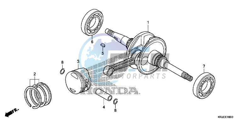 CRANKSHAFT/PISTON