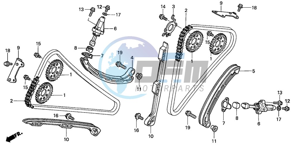 CAM CHAIN/TENSIONER