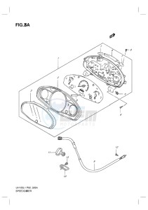 UH125 BURGMAN EU drawing SPEEDOMETER (MODEL EXECUTIVE P19 AND RACING P19)