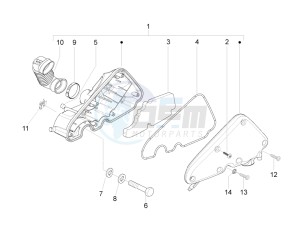 Liberty 50 4T MOC drawing Air filter