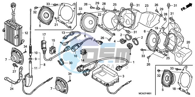 AUDIO UNIT (AIRBAG)