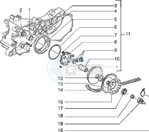 Zip 50 drawing Driving pulley