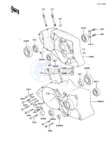 AR 50 A (A1) drawing CRANKCASE