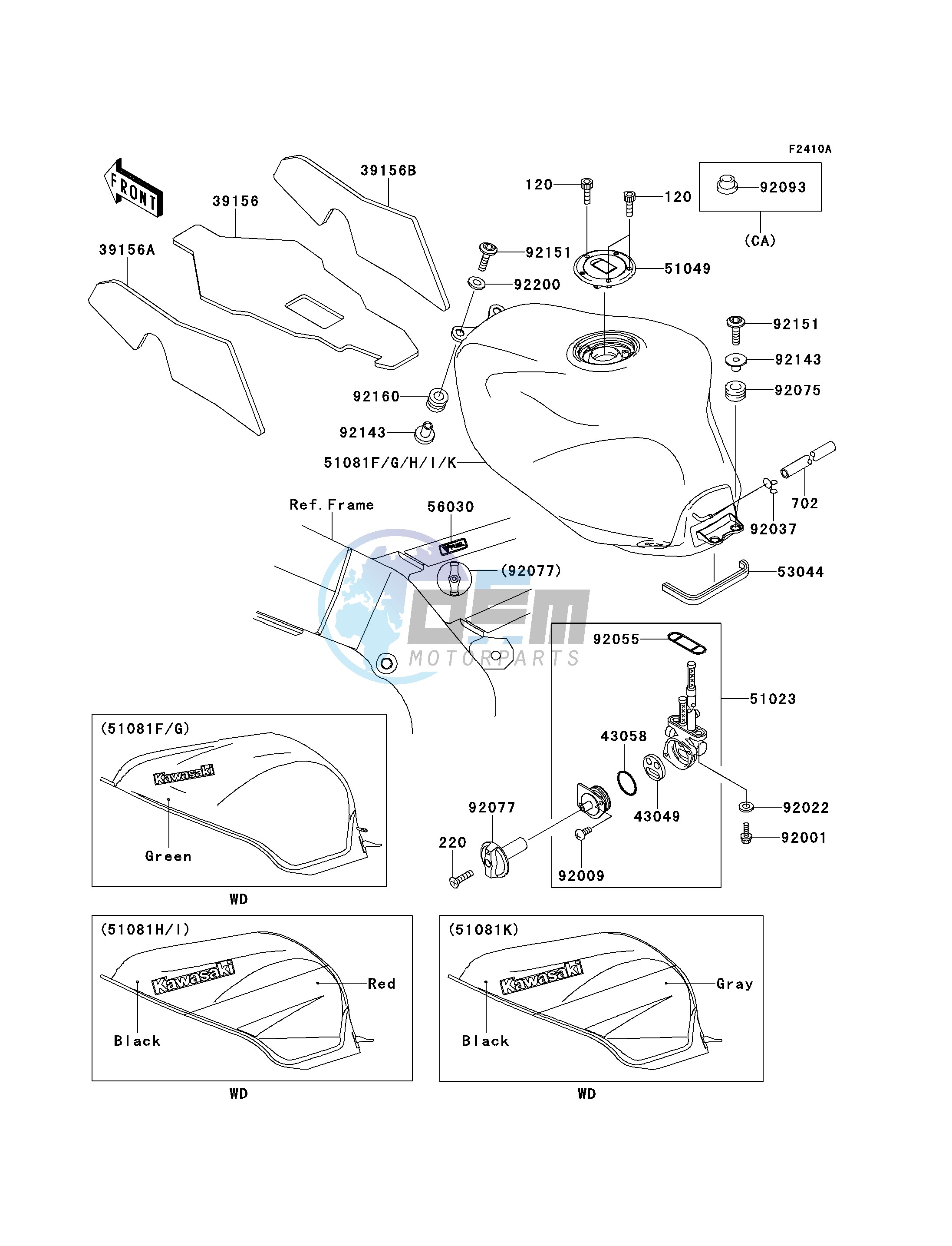 FUEL TANK -- ZX900-E2- -