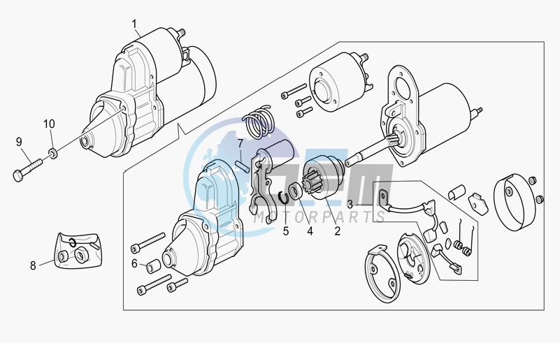 Starter motor