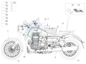 California 1400 Custom ABS 1380 drawing Decal