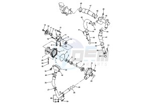 FZS 1000 drawing WATER PUMP