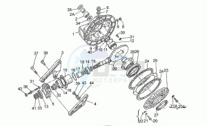 Daytona 1000 RS RS drawing Rear bevel gear