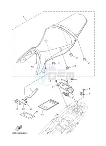 MT09 900 (1RCC) drawing SEAT