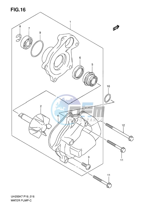 WATER PUMP