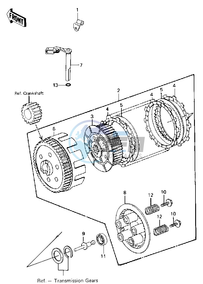 CLUTCH -- 83 C1- -