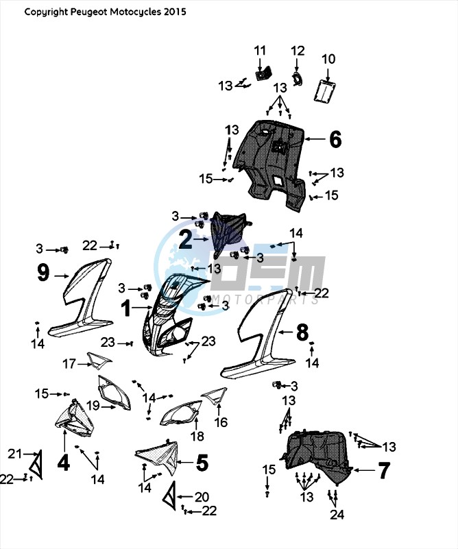 COWLING FRONT