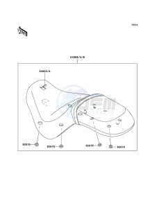 VN900_CLASSIC VN900B7F GB XX (EU ME A(FRICA) drawing Seat