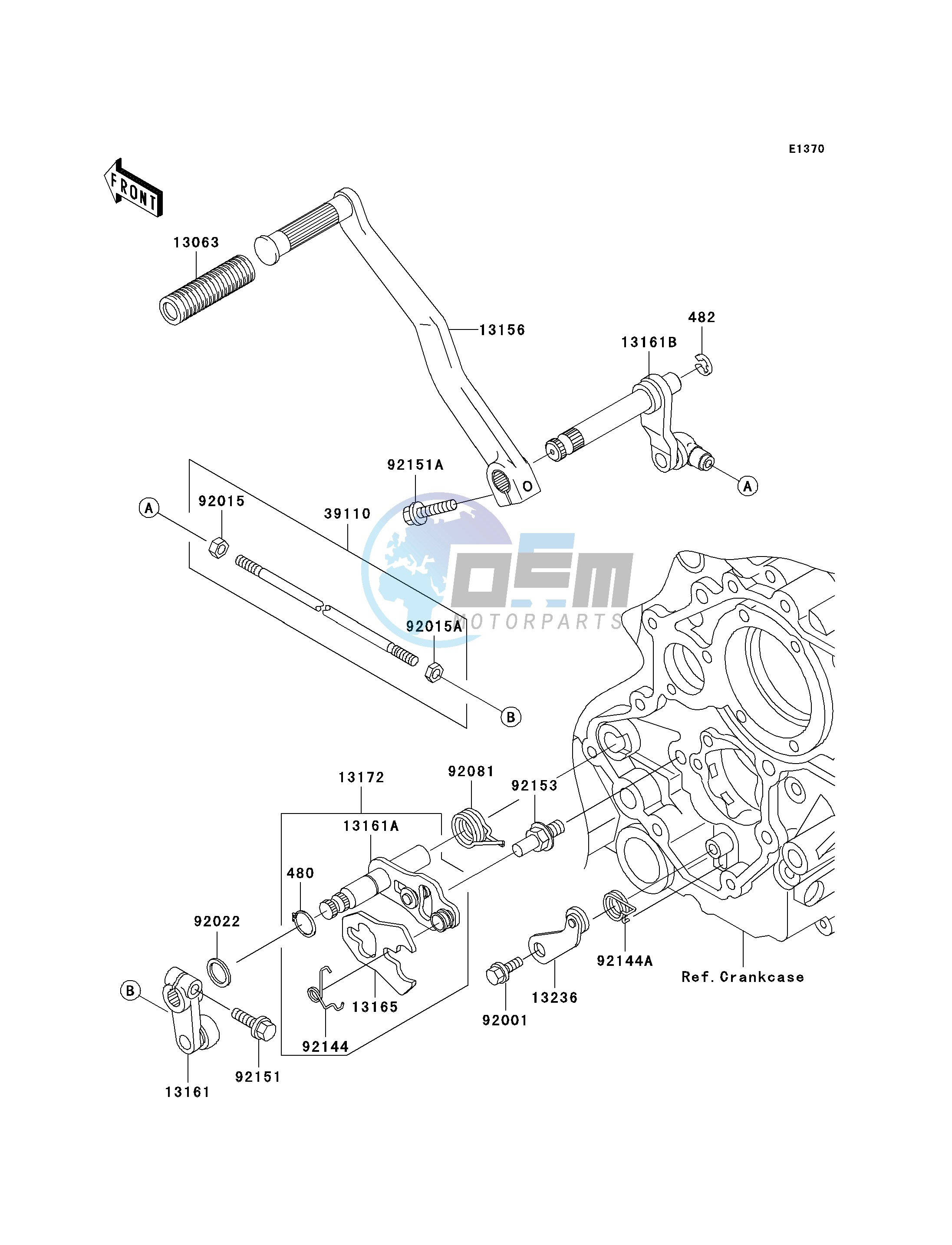 GEAR CHANGE MECHANISM